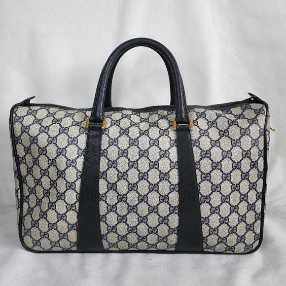 GUCCI GG Supreme Vintage Boston Bag - Picture 4 of 15